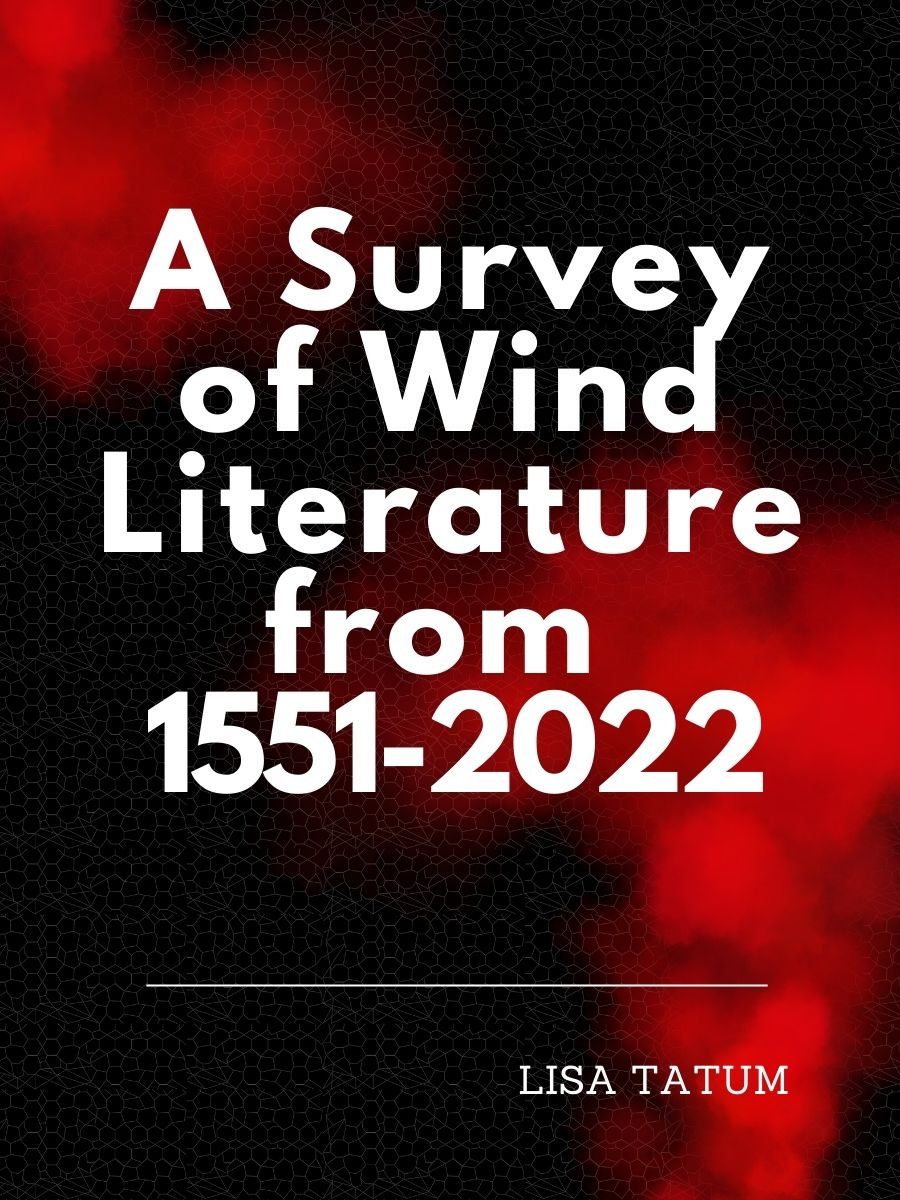 Cover image for A Survey of Wind Literature from 1551-2022