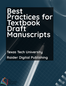 Best Practices for Textbook Draft Manuscripts book cover